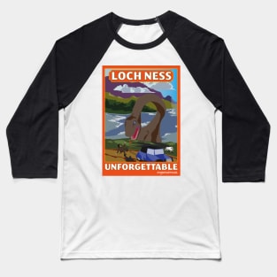 Visit Loch Ness Baseball T-Shirt